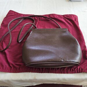 Gianni Bernini cross body bag, brown leather